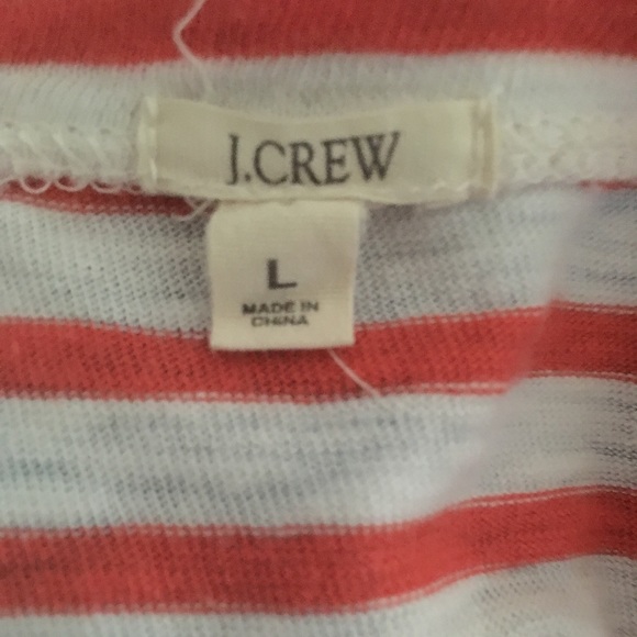 J. Crew Painter Zip Tee in Stripe - Picture 4 of 5